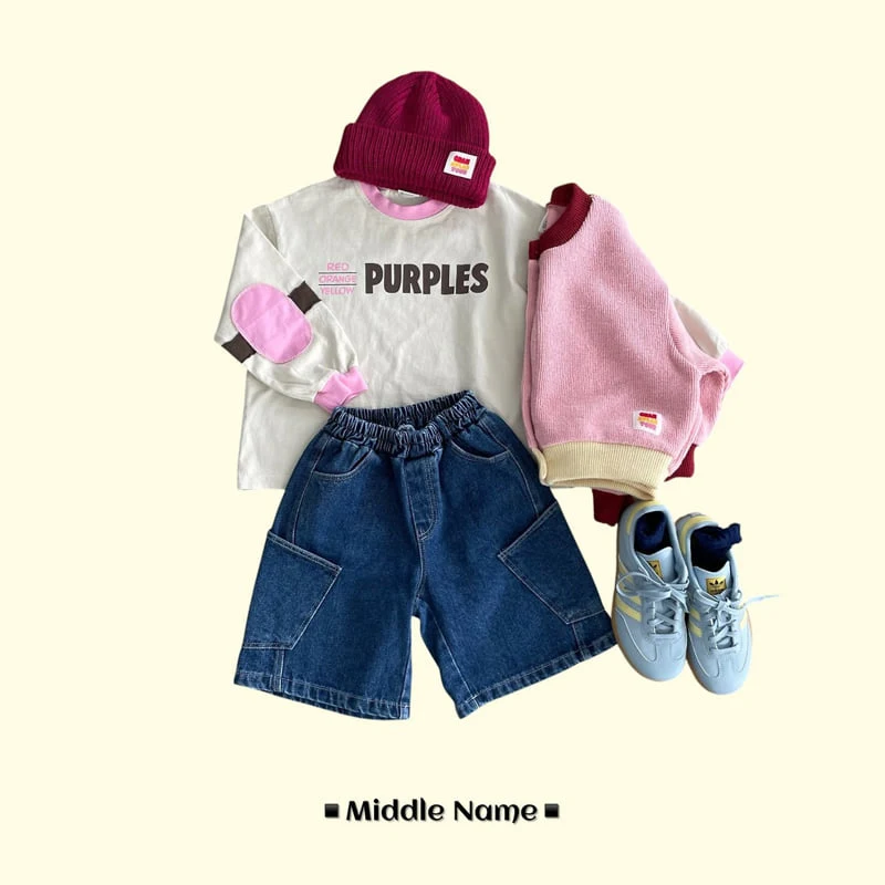 Middle Name - Korean Children Fashion - #kidsstore - Vintage Patch Tee - 11