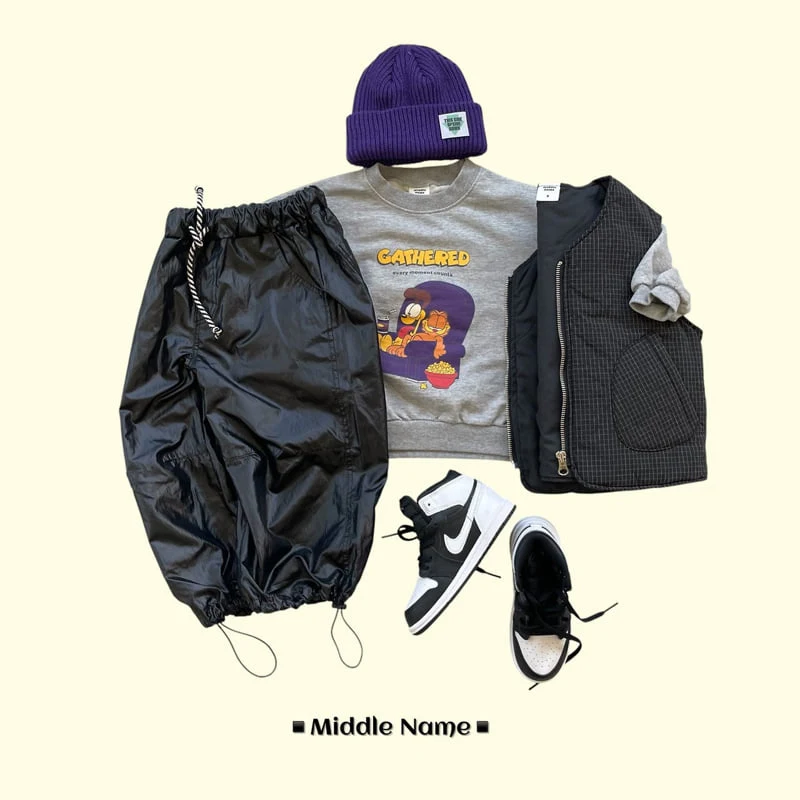 Middle Name - Korean Children Fashion - #kidsshorts - Rib Check Vest - 4