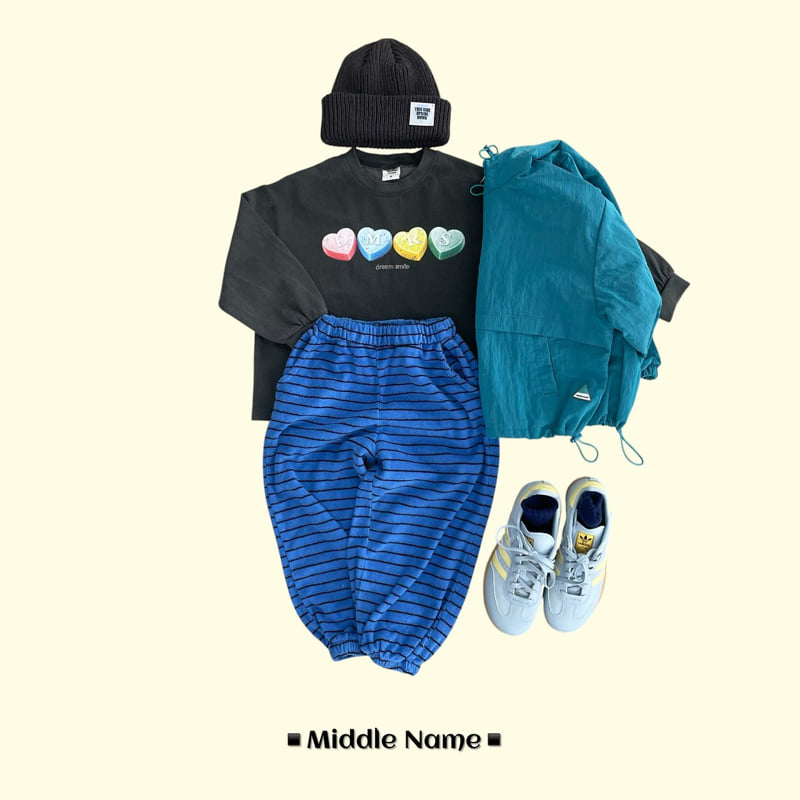 Middle Name - Korean Children Fashion - #kidsstore - Pigment Heart Tee - 11