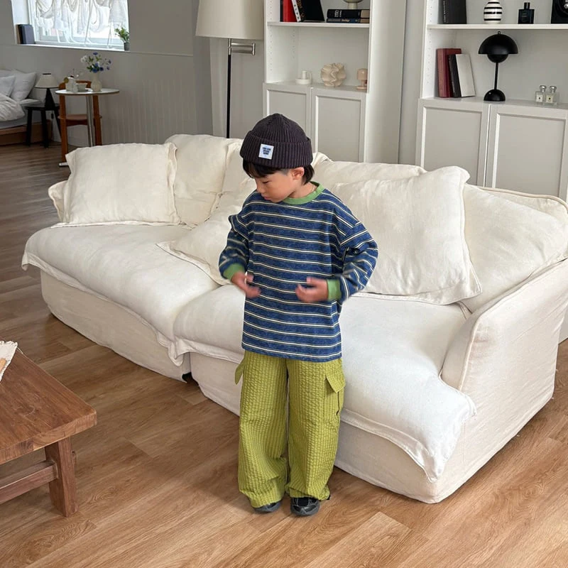 Middle Name - Korean Children Fashion - #kidsstore - Pigment Striped Tee - 7