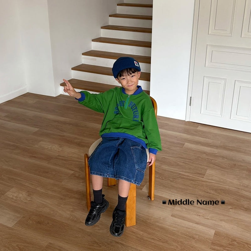 Middle Name - Korean Children Fashion - #kidsstore - Colorblock Anorak Sweatshirt - 8