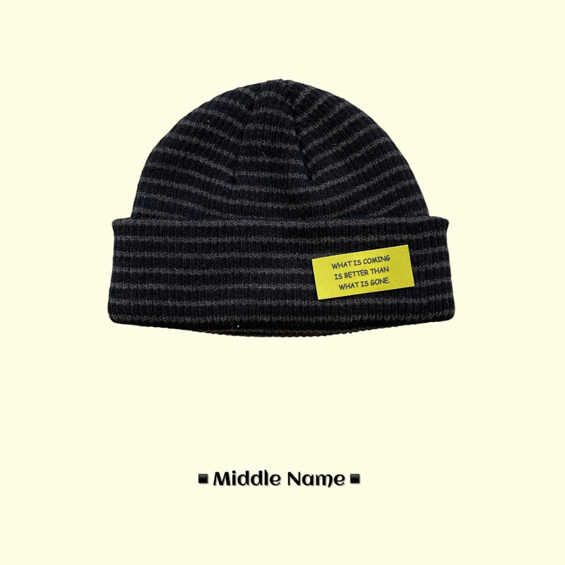 Middle Name - Korean Children Fashion - #kidzfashiontrend - Middle Beanie - 8
