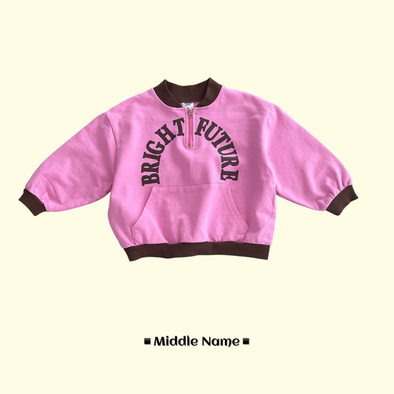 Middle Name - Korean Children Fashion - #kidzfashiontrend - Colored Anorak Sweatshirts - 2