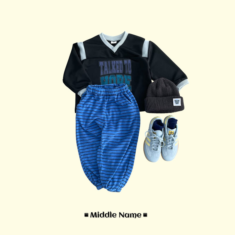Middle Name - Korean Children Fashion - #kidzfashiontrend - Hip V Neck Tee - 10