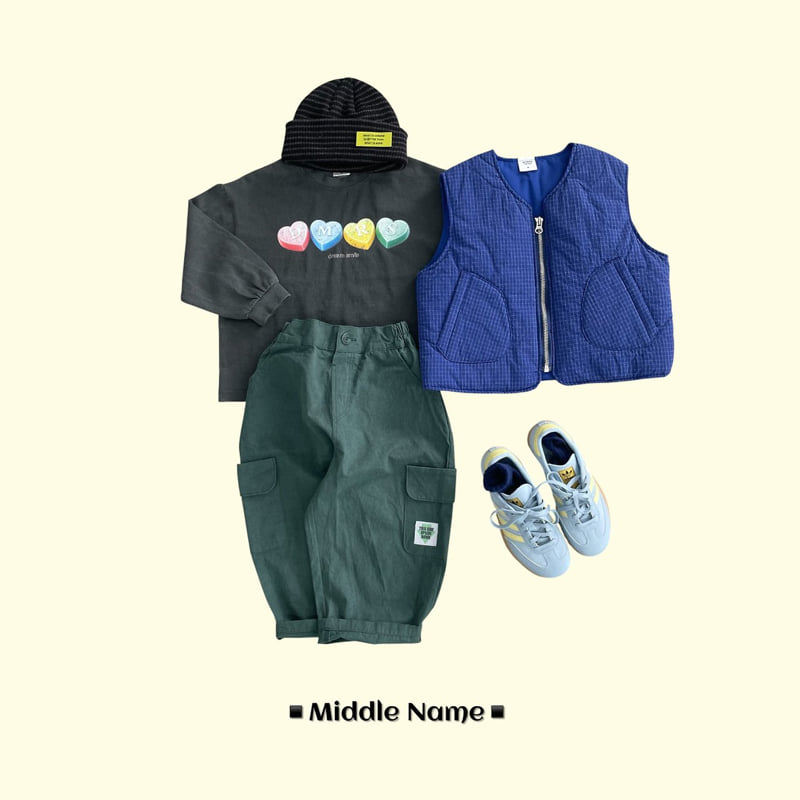 Middle Name - Korean Children Fashion - #kidzfashiontrend - Pigment Heart Tee - 12