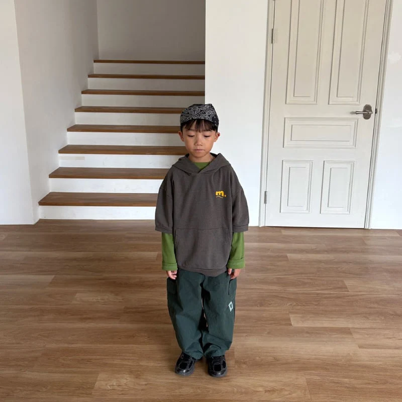 Middle Name - Korean Children Fashion - #kidzfashiontrend - Layered Hooded Tee - 12