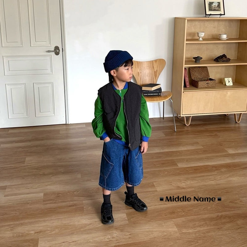 Middle Name - Korean Children Fashion - #kidzfashiontrend - Colorblock Anorak Sweatshirt - 9