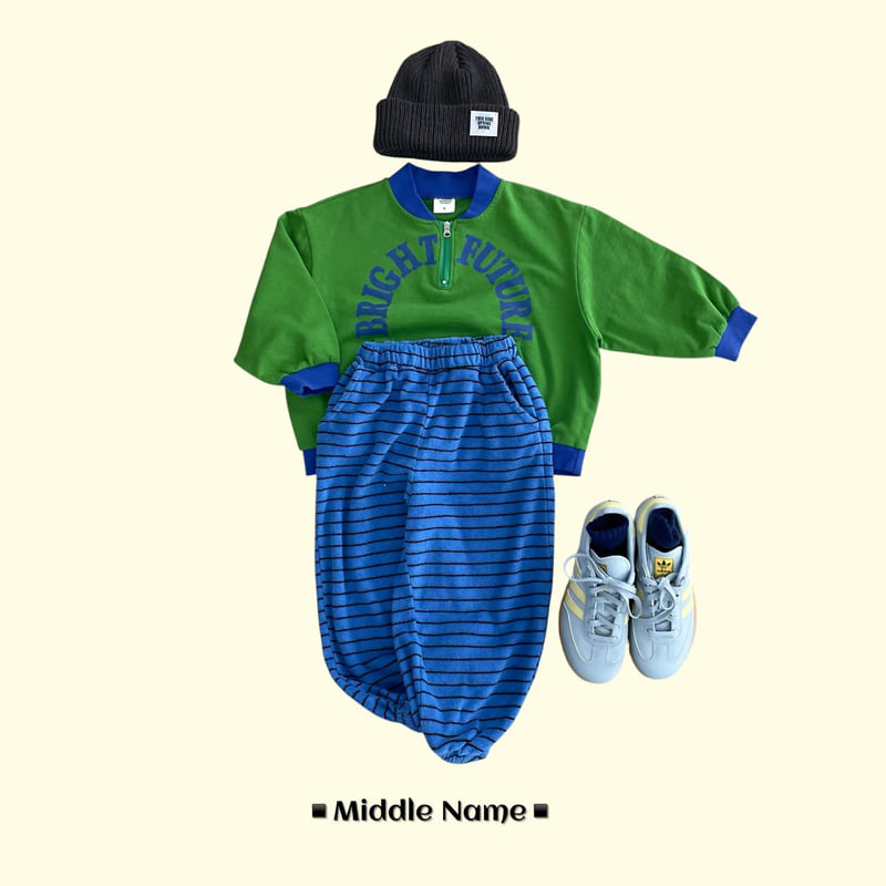 Middle Name - Korean Children Fashion - #Kfashion4kids - Colored Anorak Sweatshirts - 4