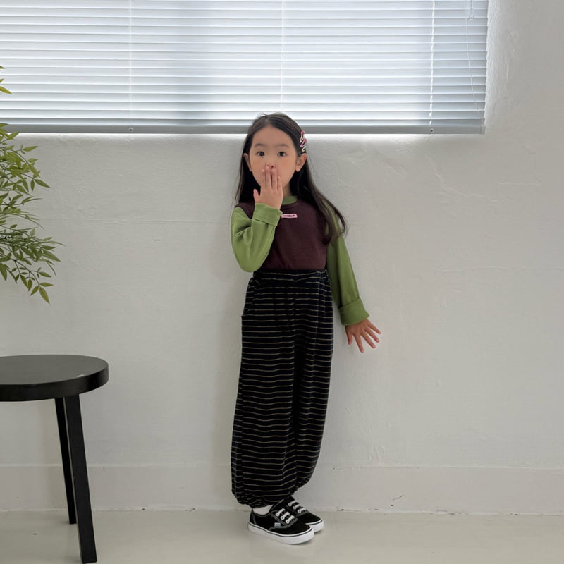Middle Name - Korean Children Fashion - #littlefashionista - Waffle Layered Sleeveless - 2