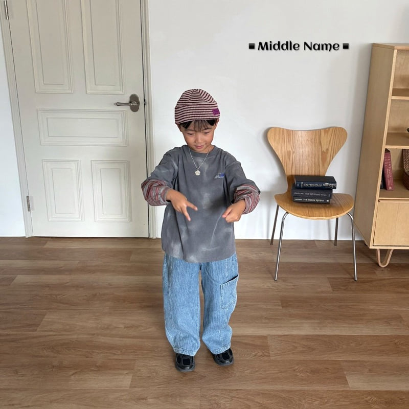 Middle Name - Korean Children Fashion - #littlefashionista - Tie-Dye Layered Tee - 11