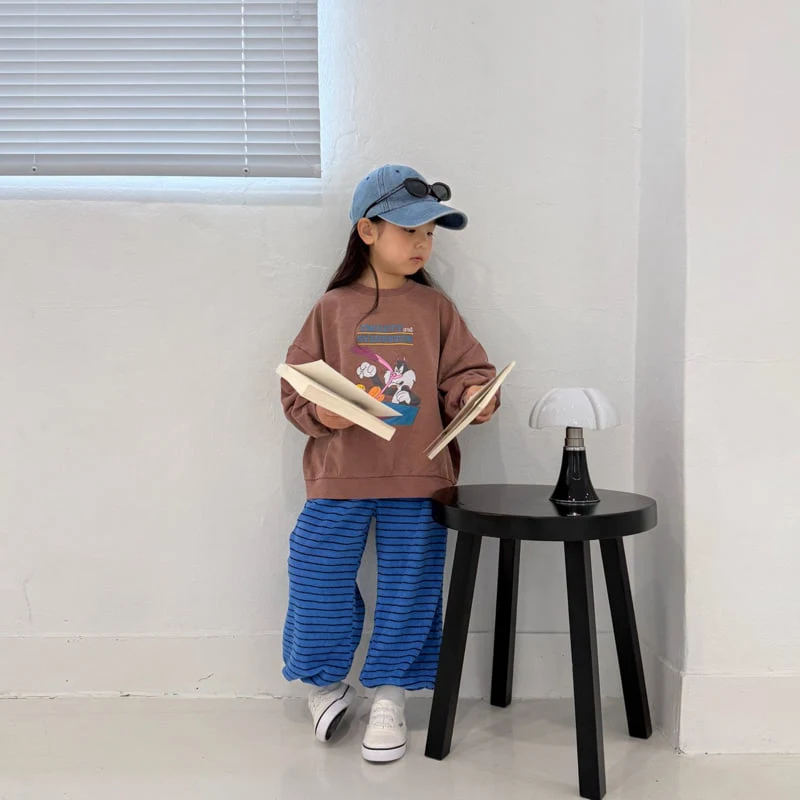 Middle Name - Korean Children Fashion - #littlefashionista - Pigment Tweet Sweatshirt - 10