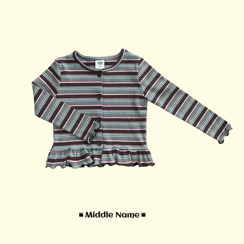 Middle Name - Korean Children Fashion - #magicofchildhood - Honey Frill Cardigan - 2