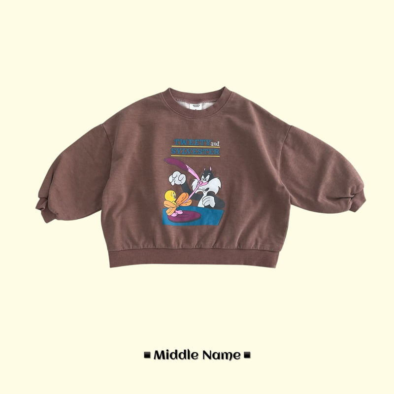 Middle Name - Korean Children Fashion - #magicofchildhood - Mid Sweatshirts - 2