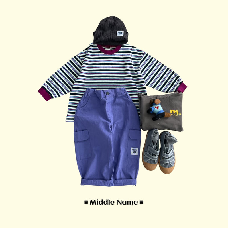 Middle Name - Korean Children Fashion - #magicofchildhood - Big Pocket Cargo Pants - 7