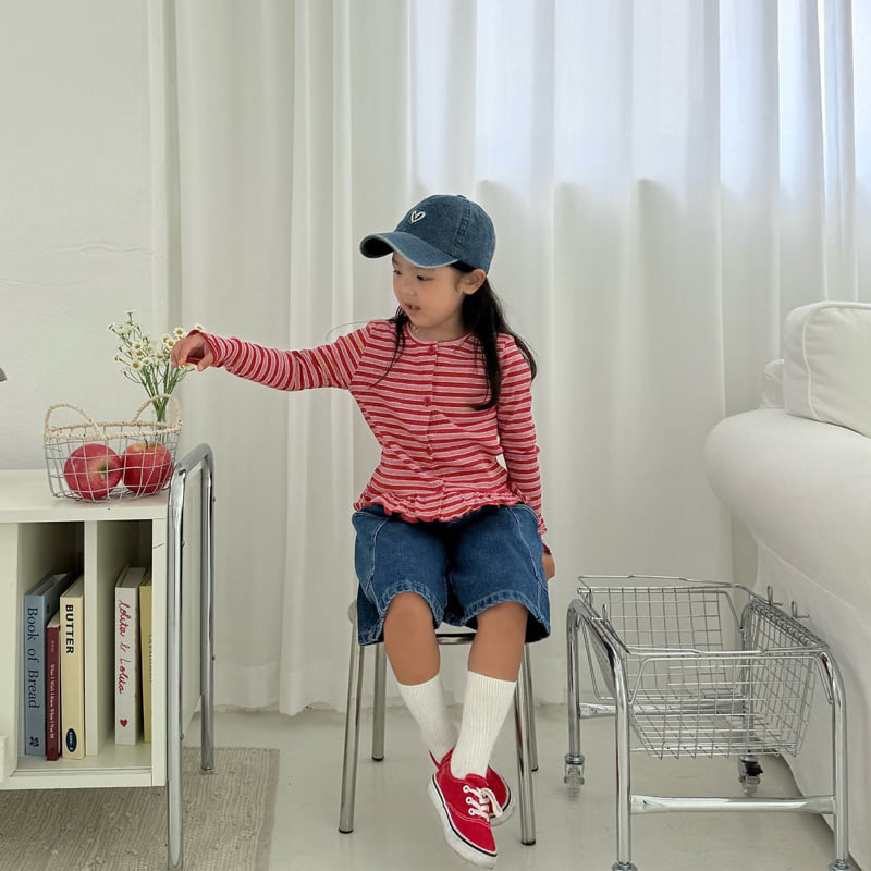 Middle Name - Korean Children Fashion - #littlefashionista - Honey Frill Cardigan - 4