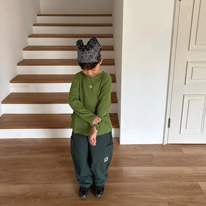 Middle Name - Korean Children Fashion - #magicofchildhood - Big Pocket Cargo Pants - 6