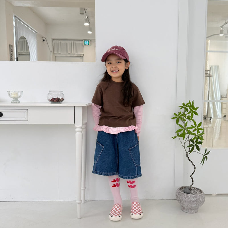 Middle Name - Korean Children Fashion - #magicofchildhood - Layered Frill Tee - 5
