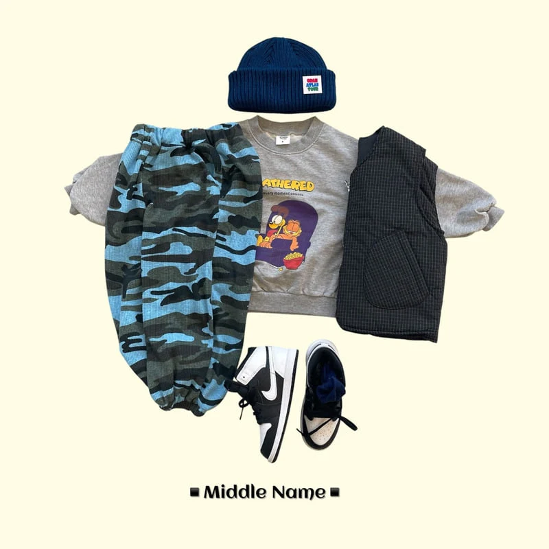 Middle Name - Korean Children Fashion - #minifashionista - Camo Jogger Pants - 11