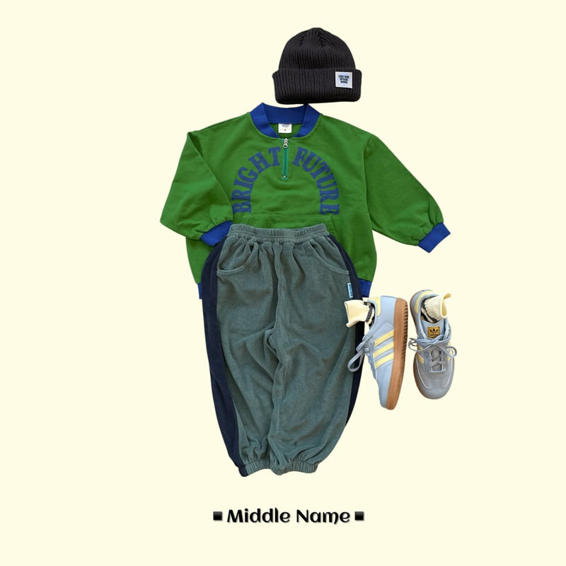 Middle Name - Korean Children Fashion - #minifashionista - Colored Anorak Sweatshirts - 6