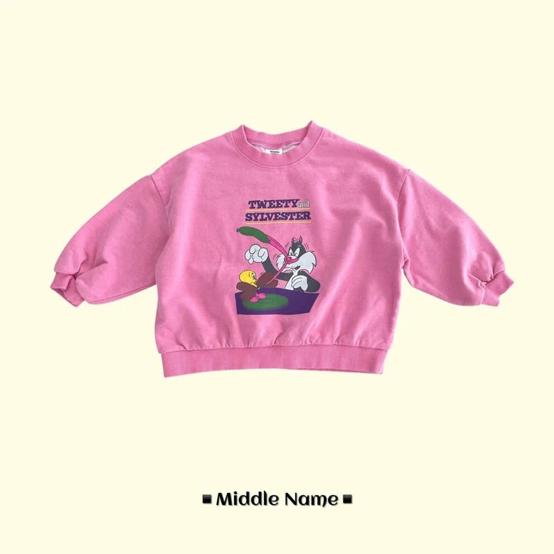 Middle Name - Korean Children Fashion - #minifashionista - Mid Sweatshirts - 3