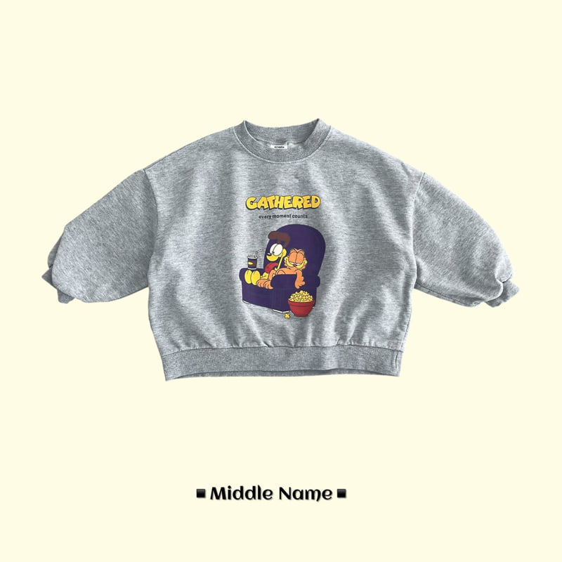 Middle Name - Korean Children Fashion - #minifashionista - Pigment Graphic Sweatshirts - 2
