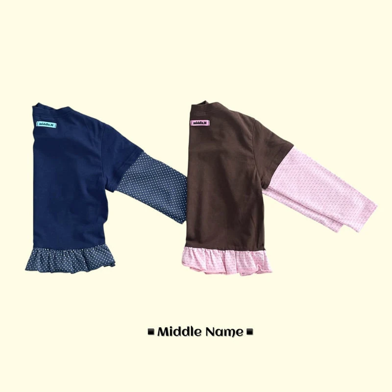 Middle Name - Korean Children Fashion - #minifashionista - Layered Frill Tee - 6