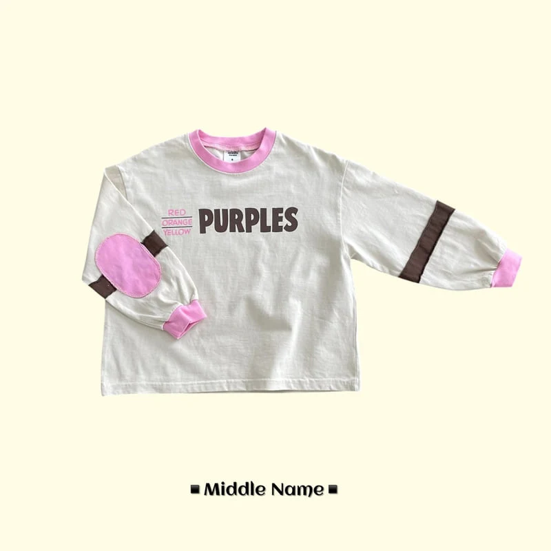 Middle Name - Korean Children Fashion - #prettylittlegirls - Vintage Patch Tee - 3