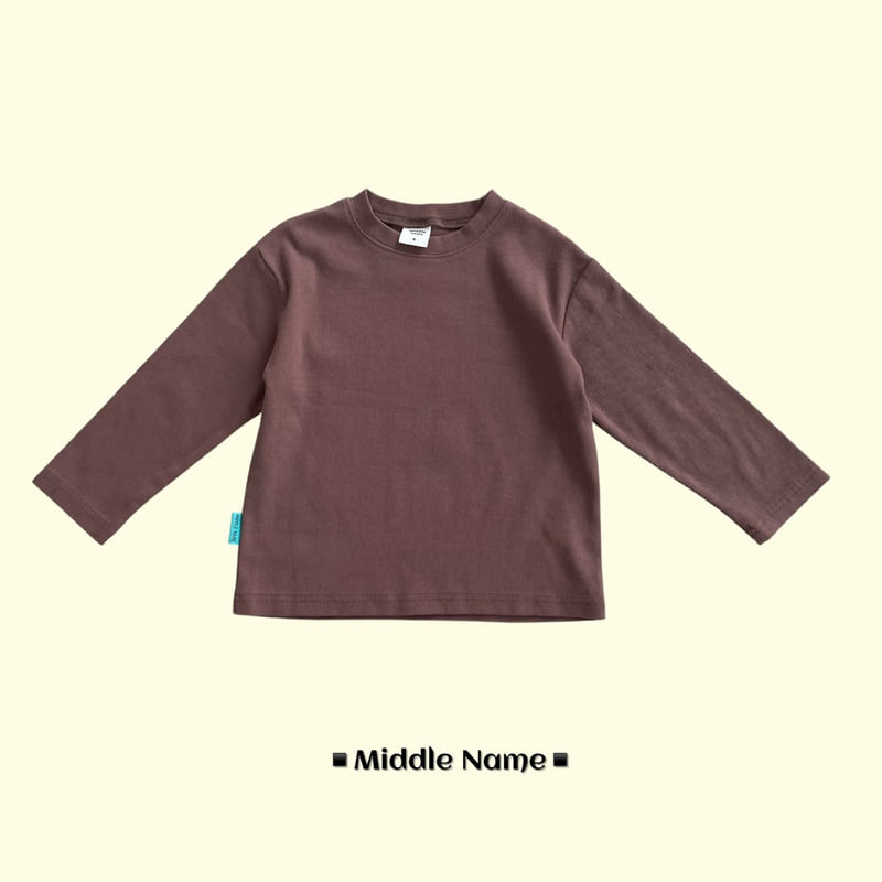 Middle Name - Korean Children Fashion - #prettylittlegirls - Small Rib Basic Tee - 2