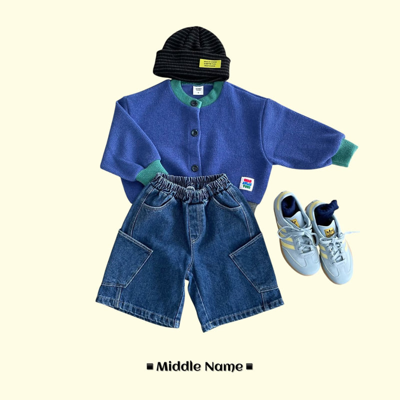 Middle Name - Korean Children Fashion - #minifashionista - Side Pocket Bermuda Pants - 4