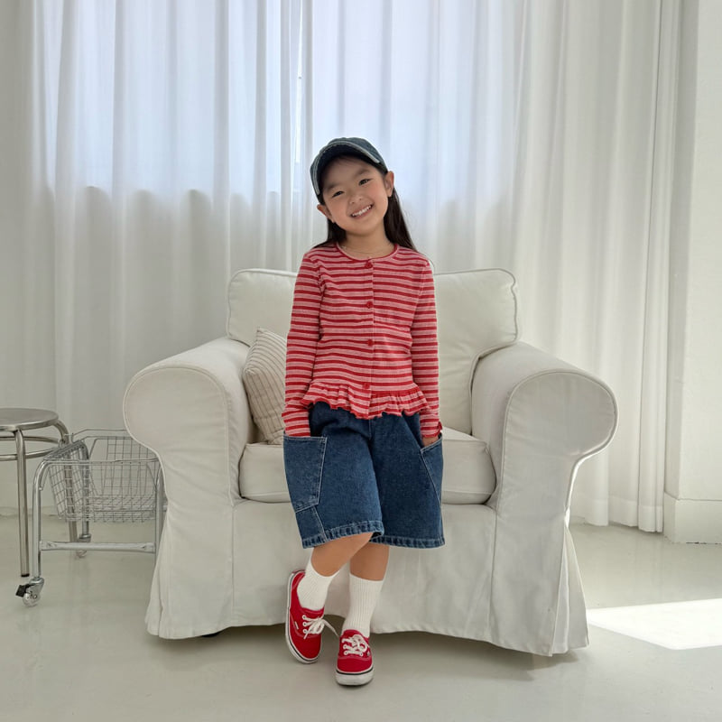 Middle Name - Korean Children Fashion - #prettylittlegirls - Honey Frill Cardigan - 6