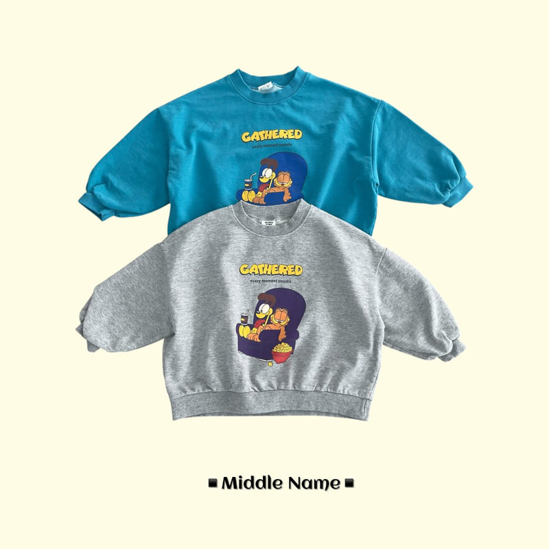 Middle Name - Korean Children Fashion - #prettylittlegirls - Ga Pigment Sweatshirt