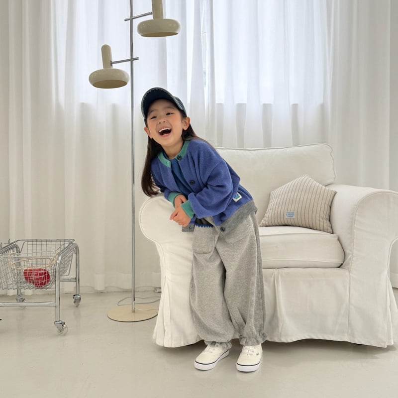 Middle Name - Korean Children Fashion - #prettylittlegirls - Waffle Pocket Mello Pants - 3