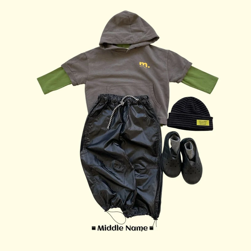 Middle Name - Korean Children Fashion - #stylishchildhood - Layered Hoodie - 12