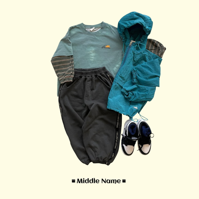 Middle Name - Korean Children Fashion - #stylishchildhood - Middle Windjumper - 8
