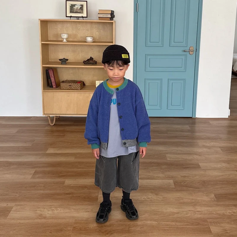 Middle Name - Korean Children Fashion - #stylishchildhood - Colorblock Cardigan - 12