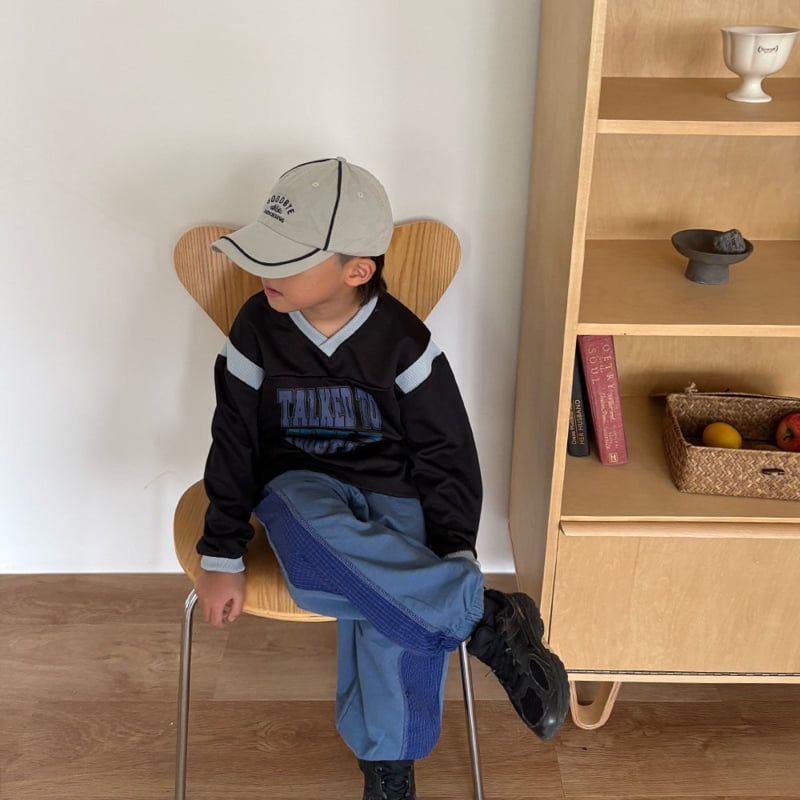 Middle Name - Korean Children Fashion - #stylishchildhood - Rib Colorblock Cutline Pants - 11