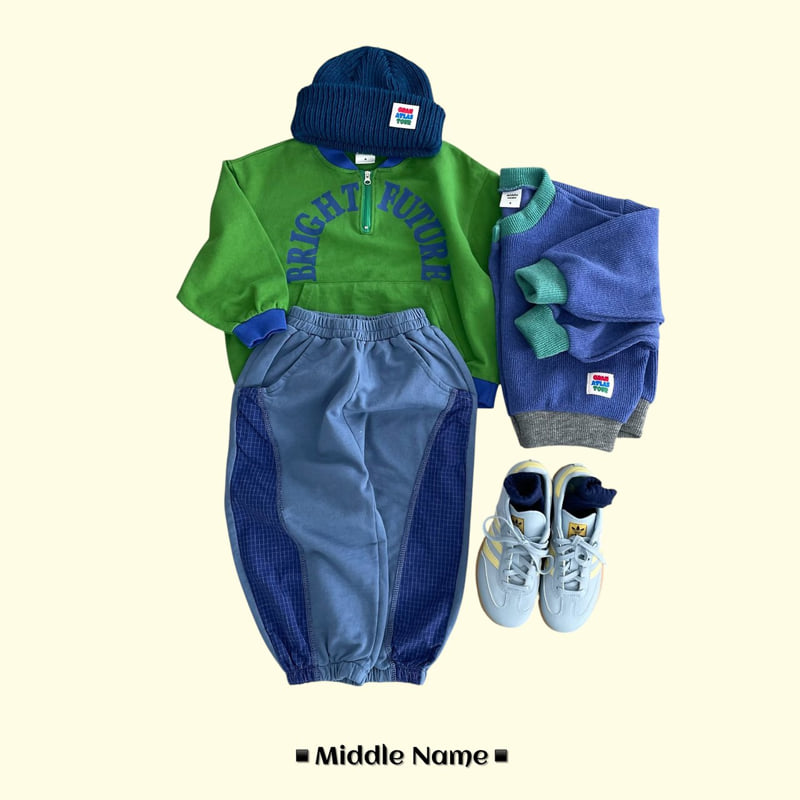Middle Name - Korean Children Fashion - #todddlerfashion - Colored Anorak Sweatshirts - 8