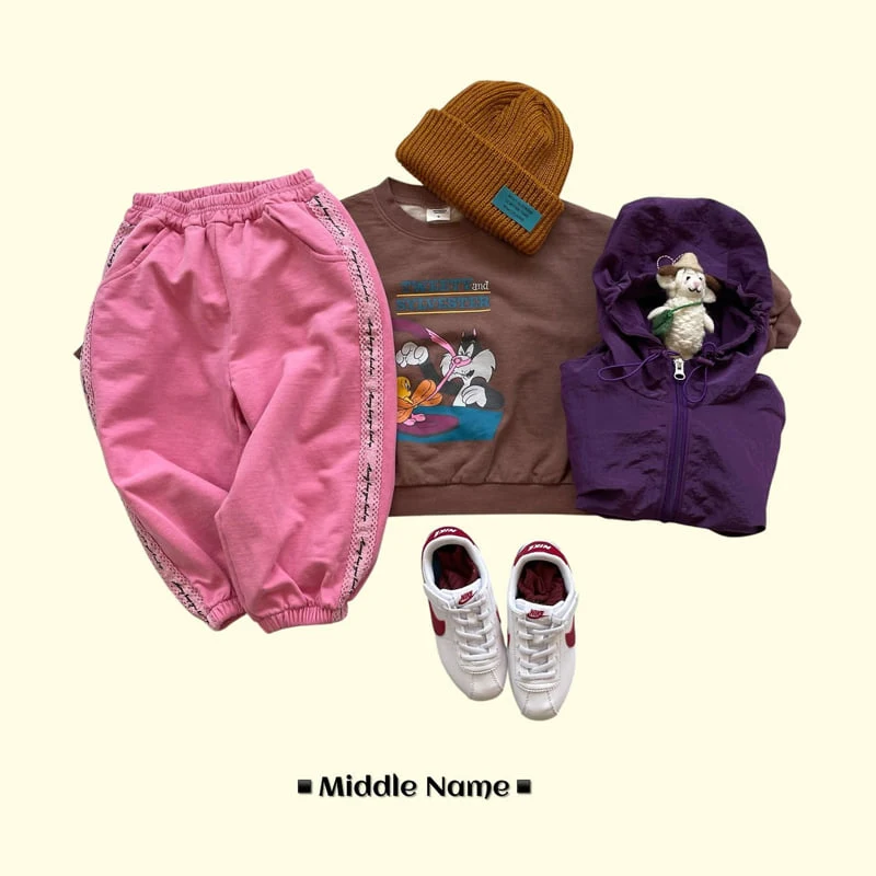 Middle Name - Korean Children Fashion - #todddlerfashion - Mid Sweatshirts - 5