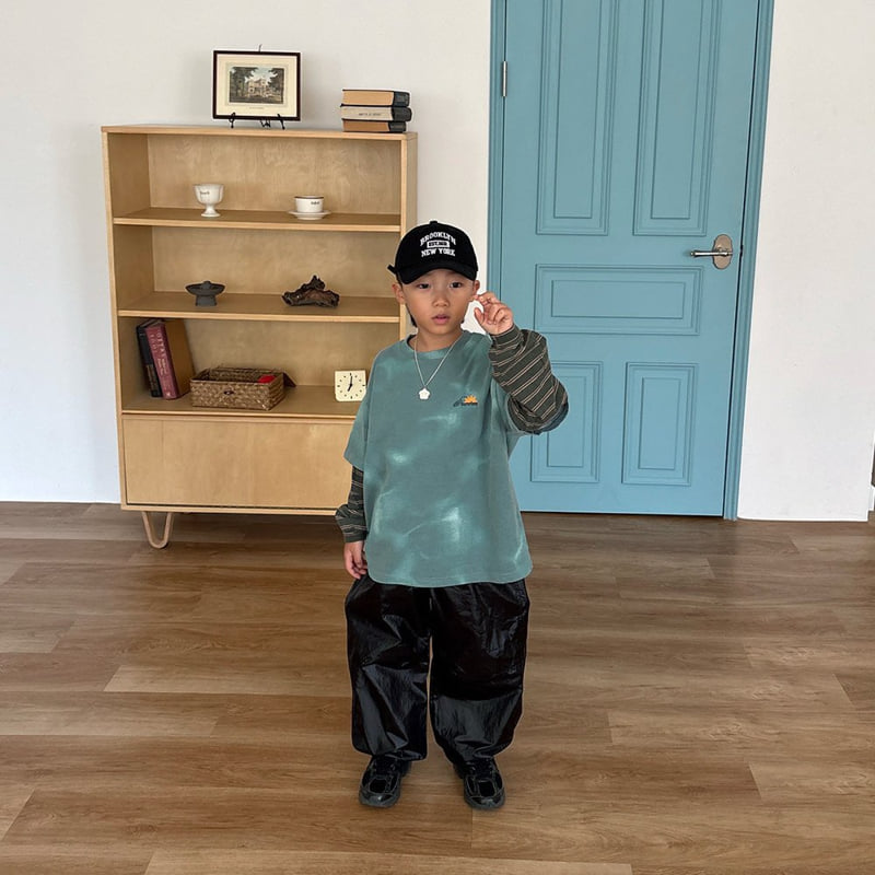 Middle Name - Korean Children Fashion - #todddlerfashion - Glitter Two-Way Pants - 12