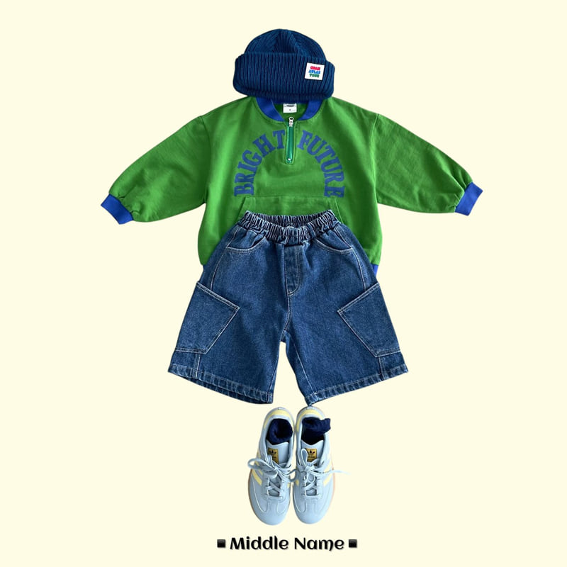 Middle Name - Korean Children Fashion - #toddlerclothing - Colored Anorak Sweatshirts - 9