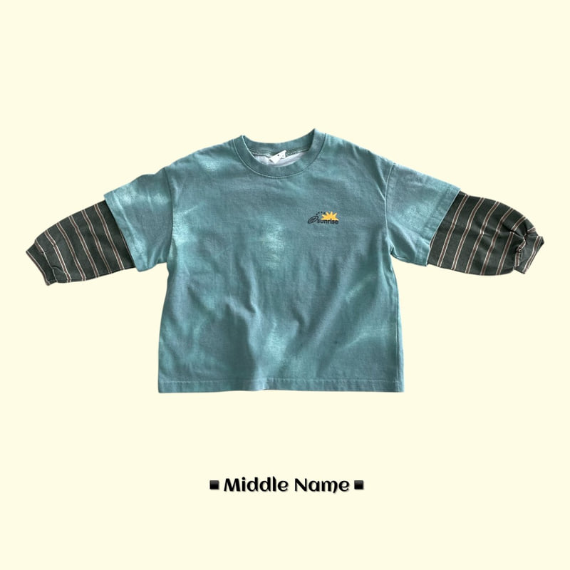 Middle Name - Korean Children Fashion - #toddlerclothing - Water Pigment Layered Tee - 2
