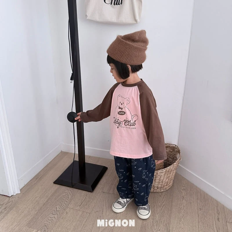 Mignon - Korean Children Fashion - #Kfashion4kids - Bear Denim Pants - 6
