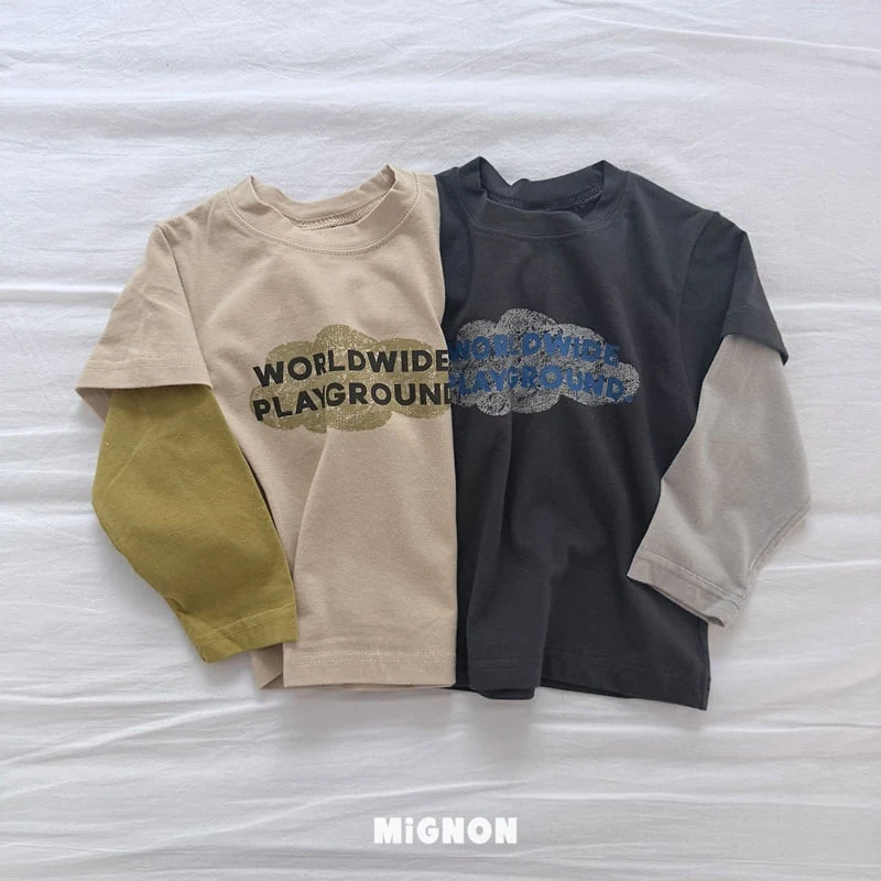 Mignon - Korean Children Fashion - #Kfashion4kids - Lay Layered Tee