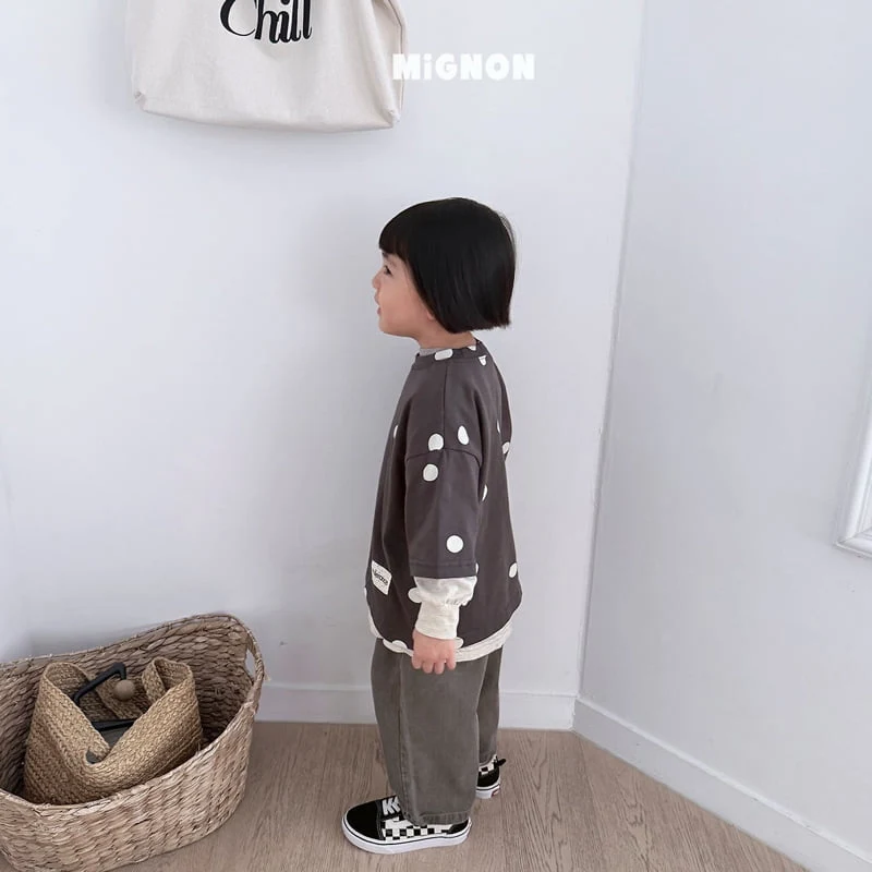 Mignon - Korean Children Fashion - #childofig - Dot Label Tee - 9