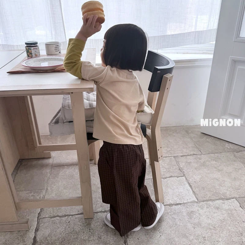 Mignon - Korean Children Fashion - #childofig - Yahoo Check Pants - 6