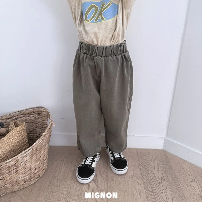 Mignon - Korean Children Fashion - #prettylittlegirls - Pigment Volume Pants - 4
