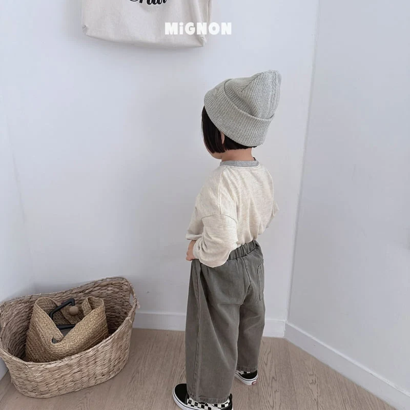 Mignon - Korean Children Fashion - #childofig - Pigment Volume Pants - 5