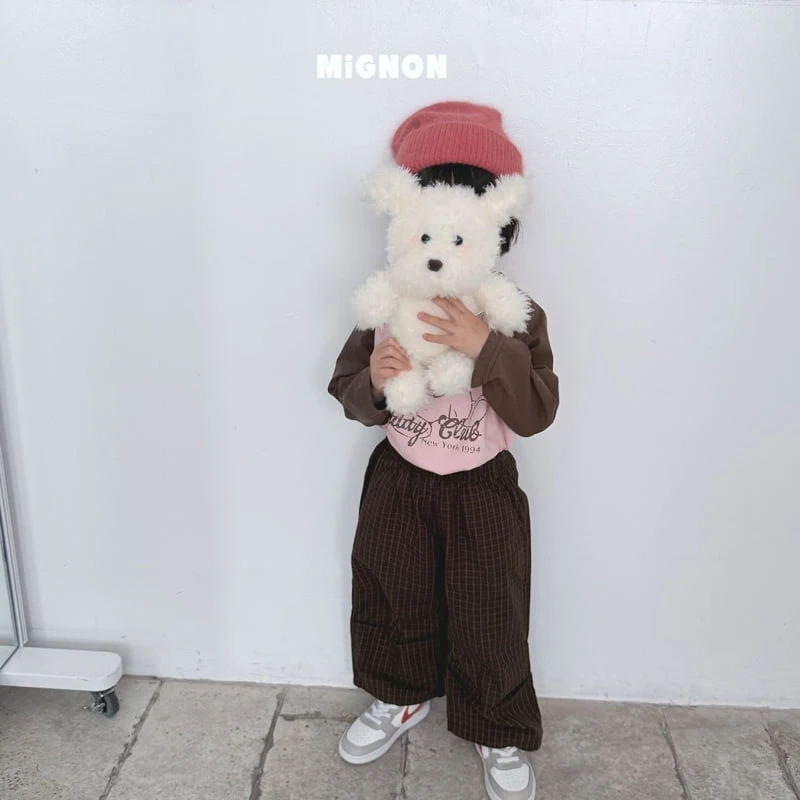 Mignon - Korean Children Fashion - #fashionkids - Yahoo Check Pants - 10