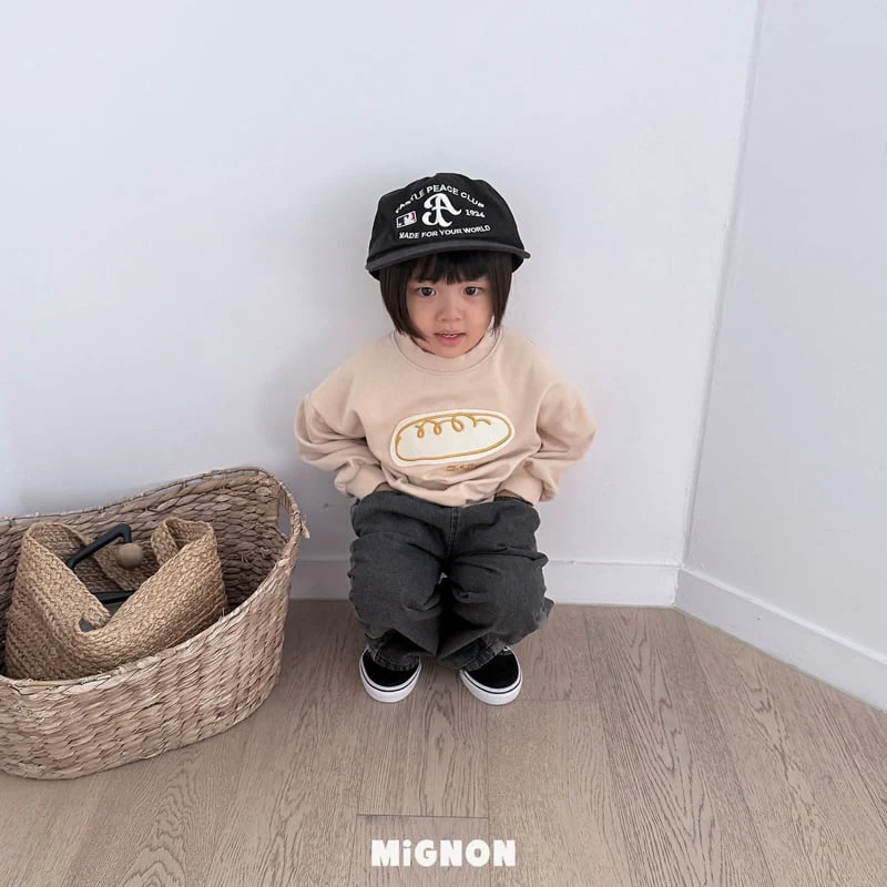 Mignon - Korean Children Fashion - #kidsshorts - Bagette Sweatshirts - 5