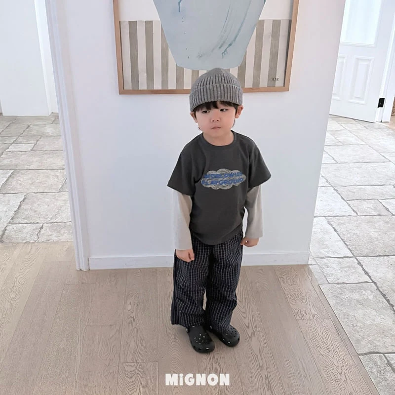 Mignon - Korean Children Fashion - #kidsshorts - Lay Layered Tee - 12